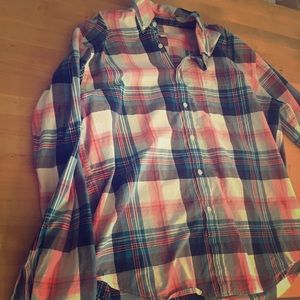 Long Sleeve Button Up. Merona. XL